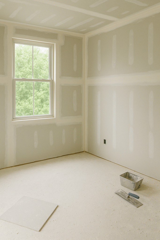 Unfinished Drywall.2